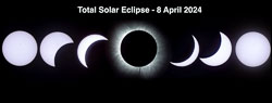 Total Eclipse - Natural Color - Timelapse
