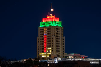 PPL Tower Christmas 2024