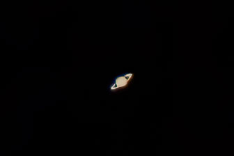 Milky Way and Saturn - 1 September 2022