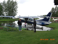 NM Plane Takeoff