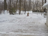 Snow Rearranging