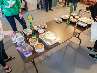 St Paddy's Day Food Distribution